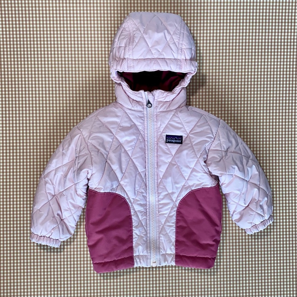 Patagonia Insulated quilted Winter coat. Size 12 Months